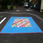 Playground Line Marking Removal  in Allington 1