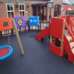 Playground Line Marking Removal  in Newton 12