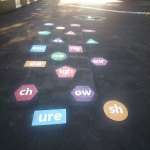 Thermoplastic Play Area Markings in Marlpool 9