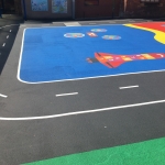Thermoplastic Play Area Markings in Stanton by Bridge 10