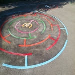 Playground Line Marking Removal  in Newton 9