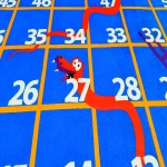 Snakes and Ladders Playground Markings 8