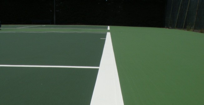 Court Lining Designs in Bridgend