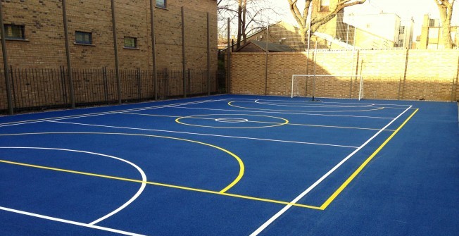 Netball Line Marking Installation  in Aston