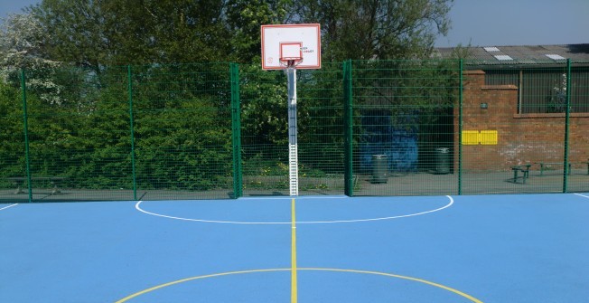 Coloured Court Design in Bridgend