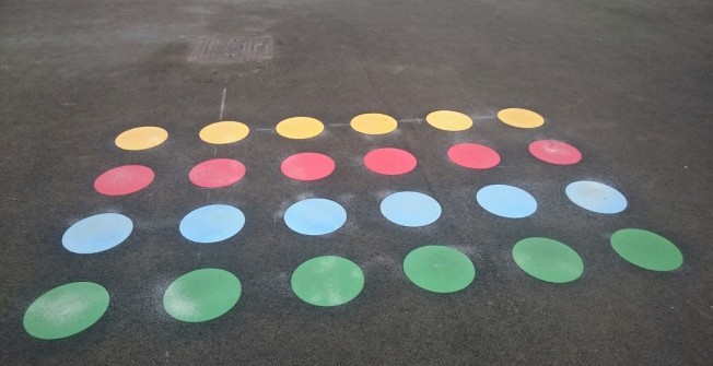 Playground Marking Restoration in Bridgend