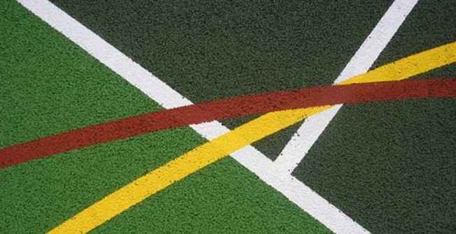 MUGA Line Marking  in Birkby