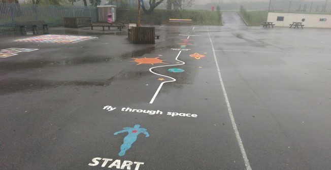 Playground Marking Removal in Mile End