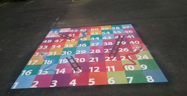 Snakes and Ladders Markings in Cheshire