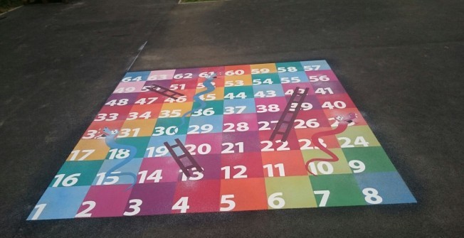 Snakes and Ladders Markings in Belle Vue