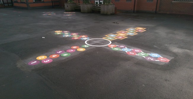 Fun Thermoplastic Markings in Barton