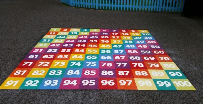 Thermoplastic Playground Marking